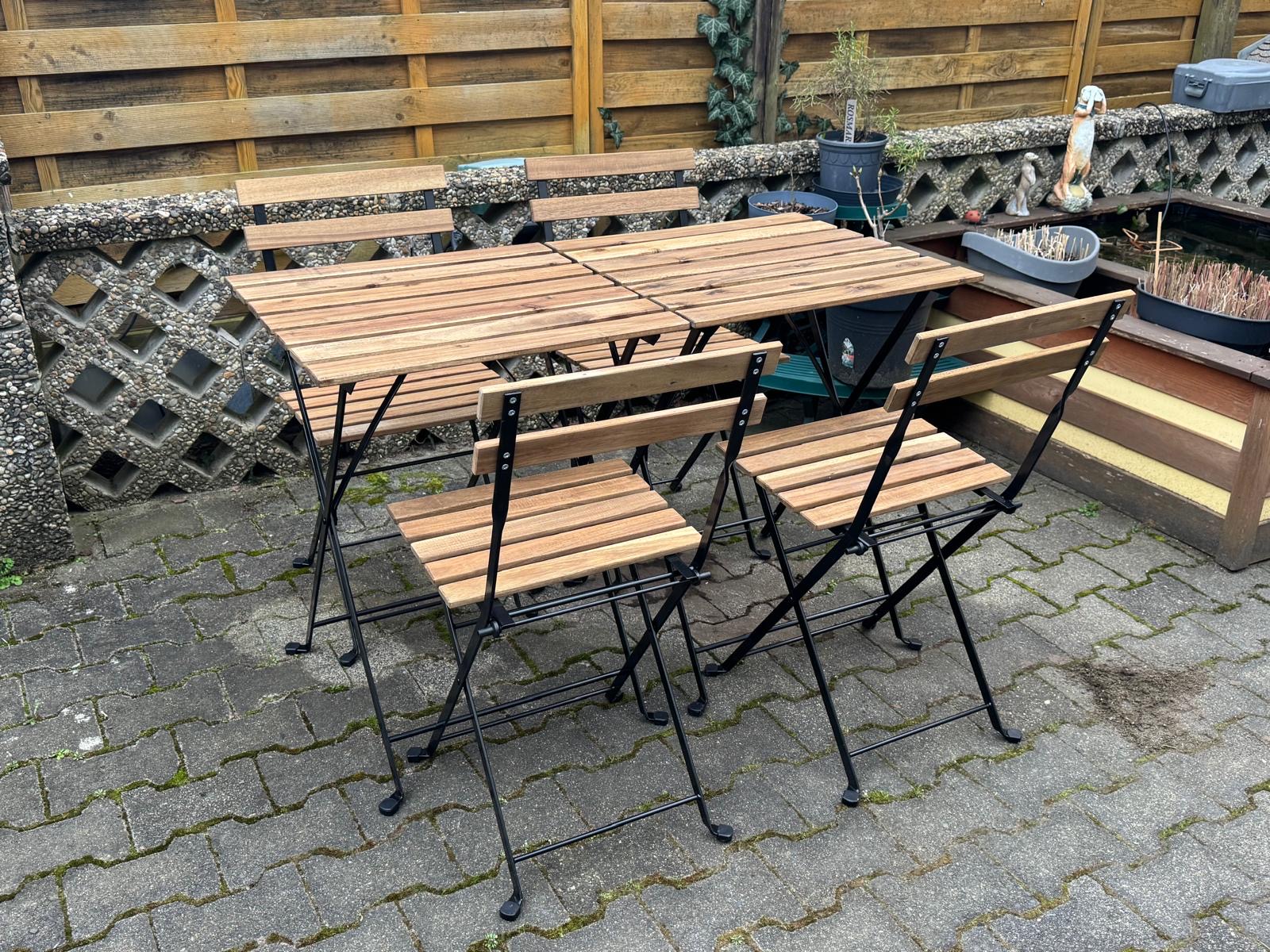 Terrasse Monteurwohnung Reinheim-Spachbrücken