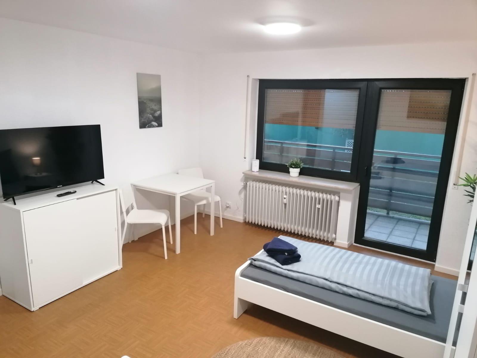 Wohnbereich Monteurwohnung Babenhausen