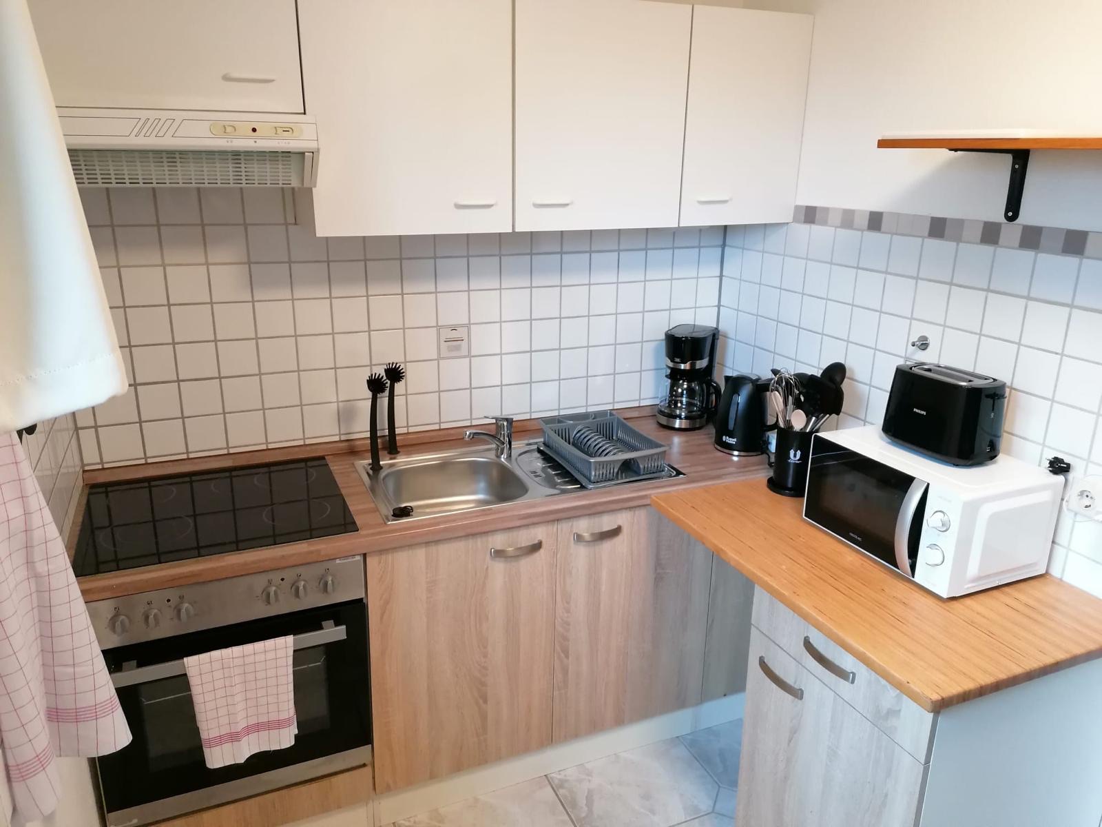 Küche Monteurwohnung Babenhausen