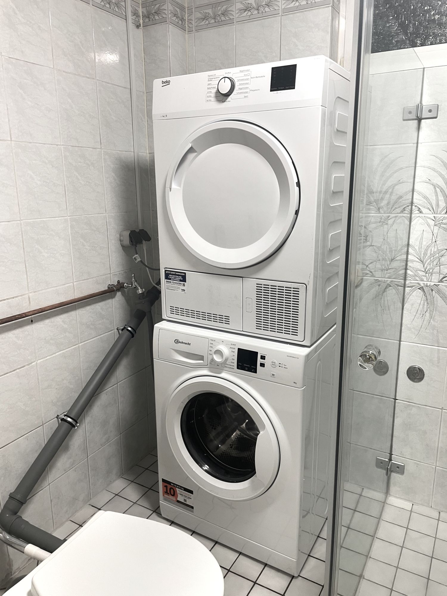 Waschmaschine Monteurwohnung Groß-Zimmern
