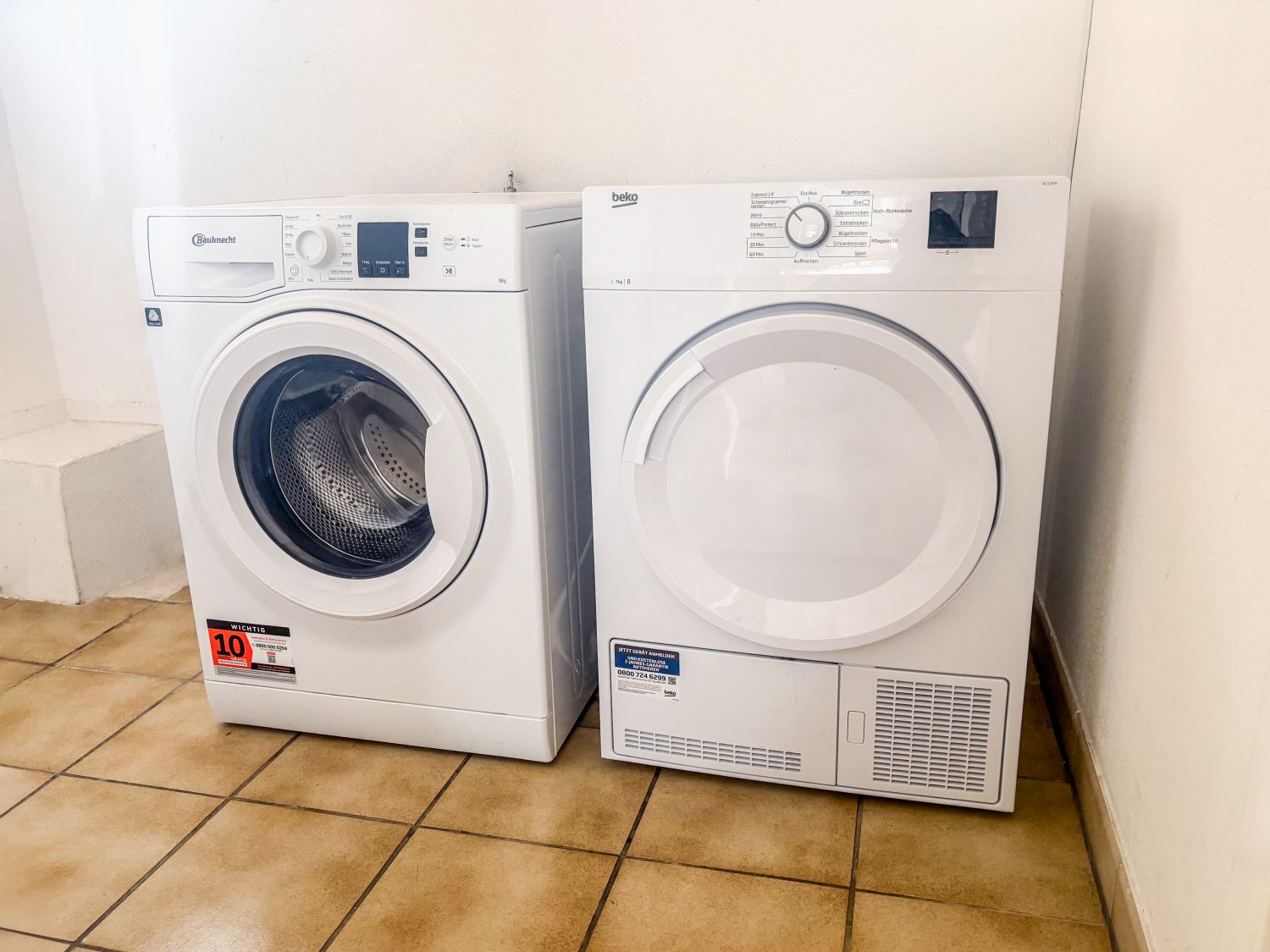 Waschmaschine Monteurwohnung Roßdorf