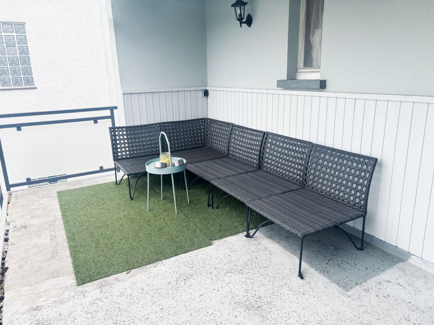 Terrasse Monteurwohnung Roßdorf
