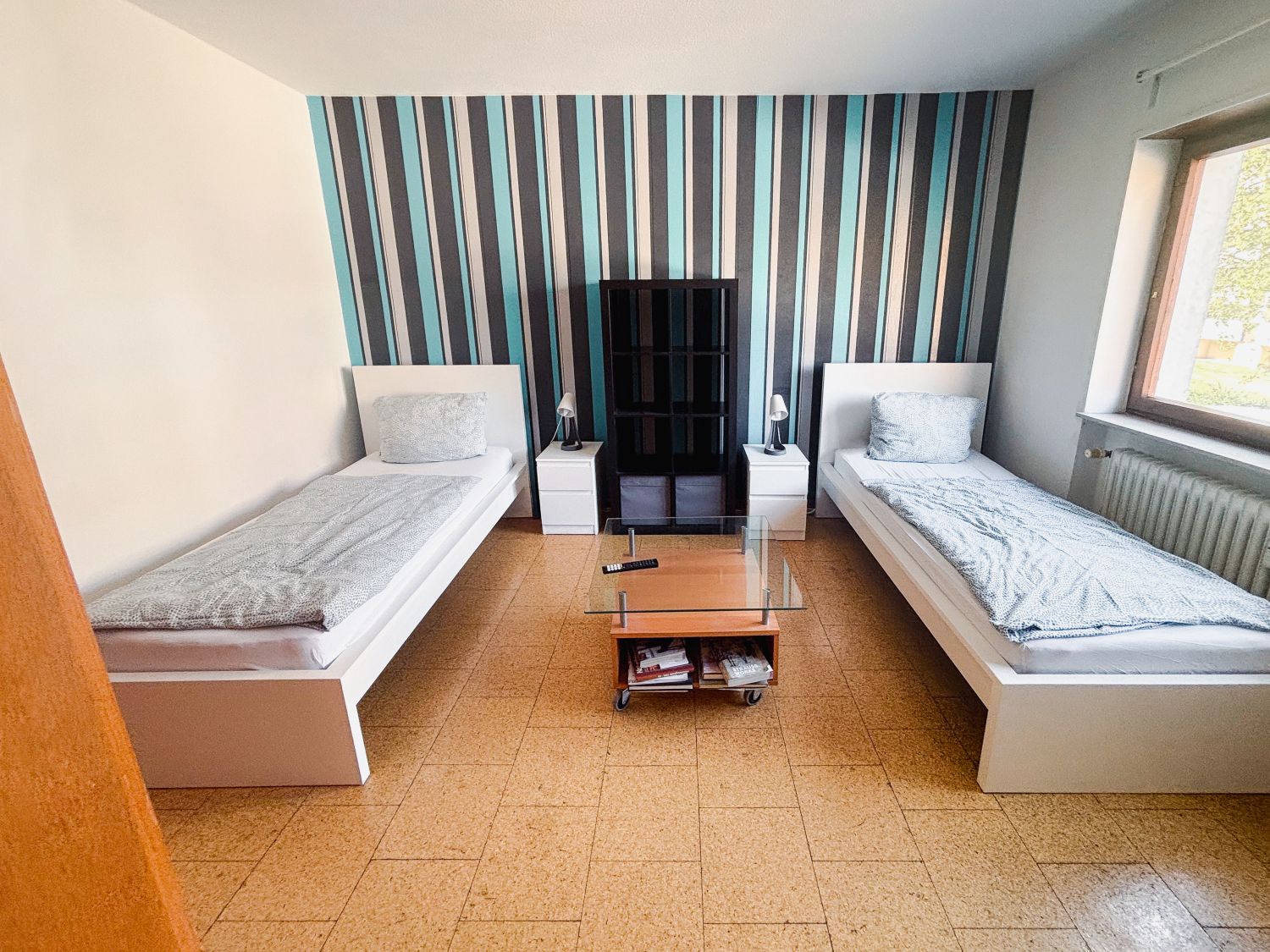 Schlafzimmer Monteurwohnung Oftersheim