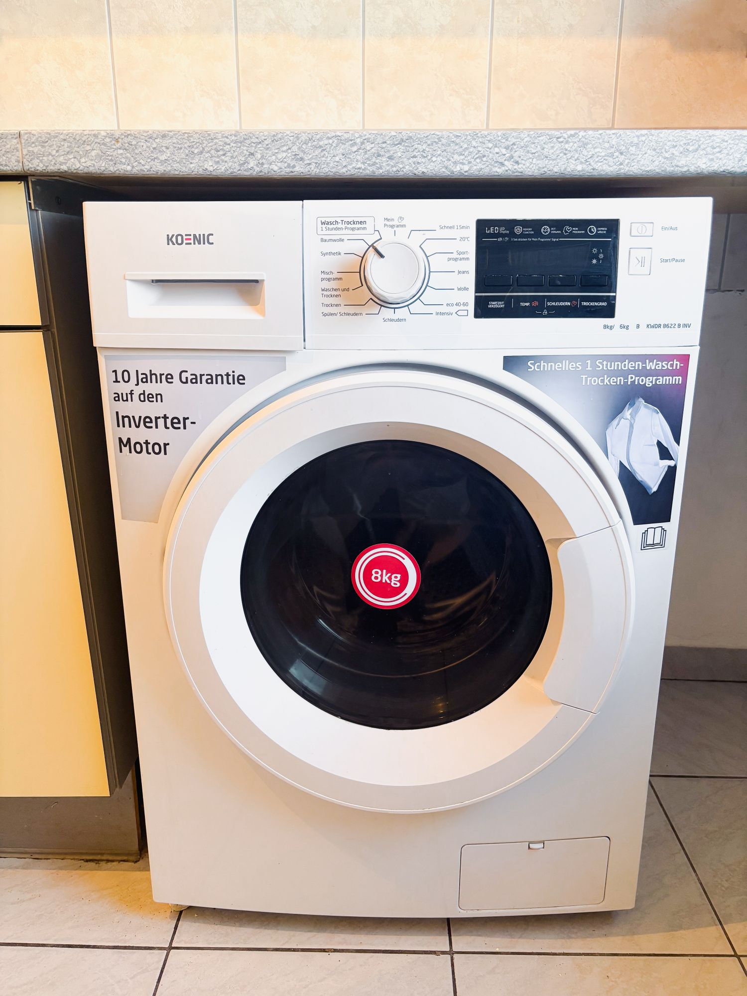 Waschmaschine Monteurwohnung Oftersheim
