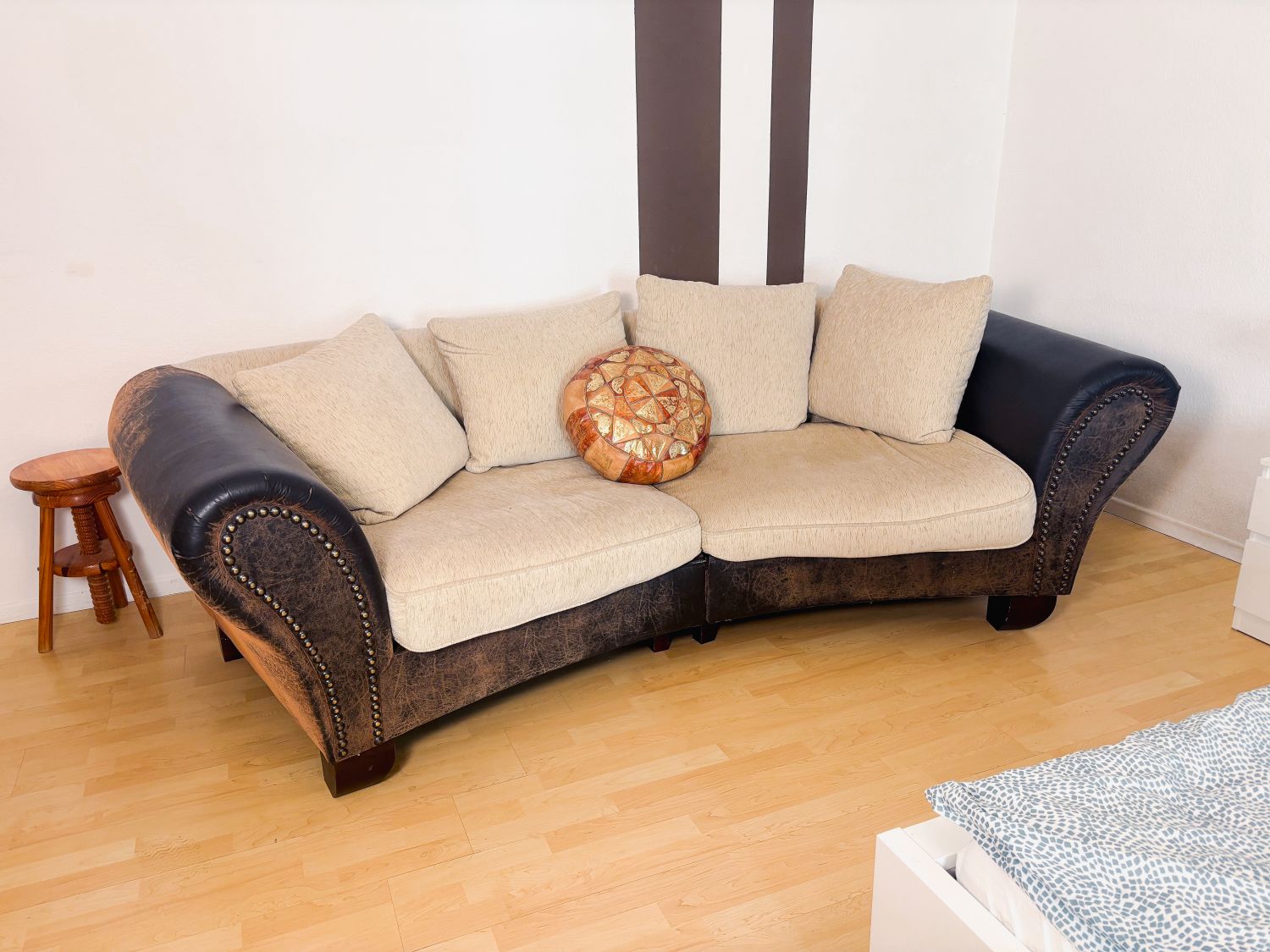 Wohnbereich Monteurwohnung Oftersheim
